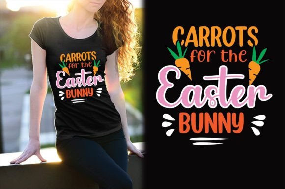 Carrots for the Easter Bunny Svg Design Graphics