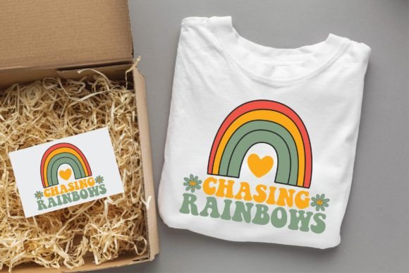 Chasing Rainbow Groovy: Graphics & T-Shirt Designs Review