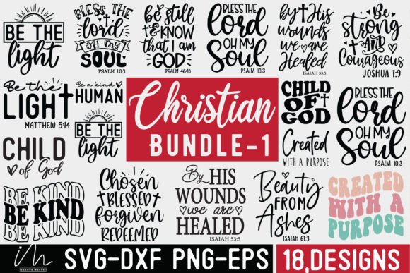 Christian Svg Bundle for Crafts and Graphics