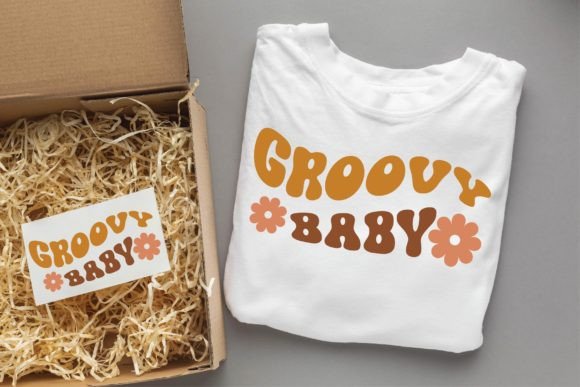 Groovy Baby SVG: Graphics for T-Shirt Designs