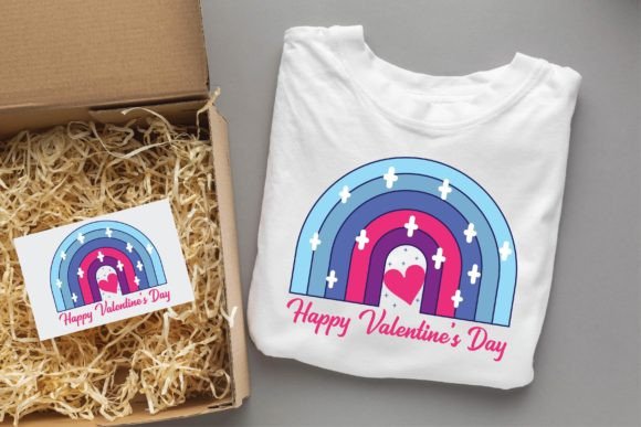 Happy Valentine s Day Groovy Svg Design Graphics