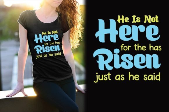 He Is Not Here: Graphics & T-Shirt Designs Review