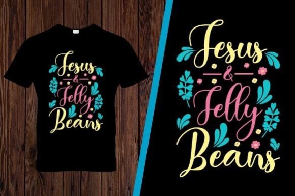 Jesus Jelly Beans T-shirt Design Graphics Review